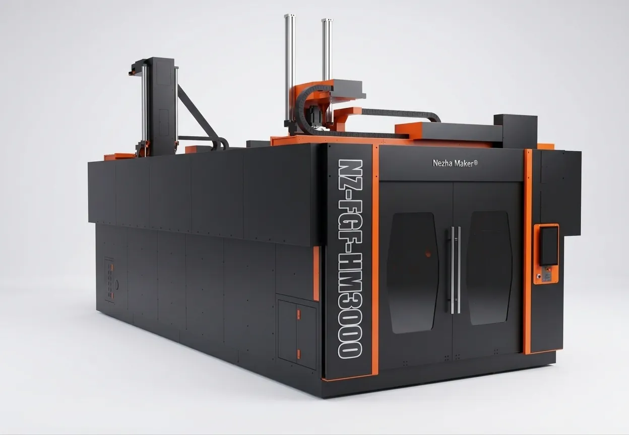 Système hybride additif-soustractif à granulés NZ-FGF-HM3000